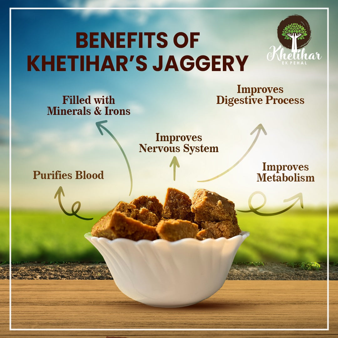 Natural Preservative Free Jaggery (400g)