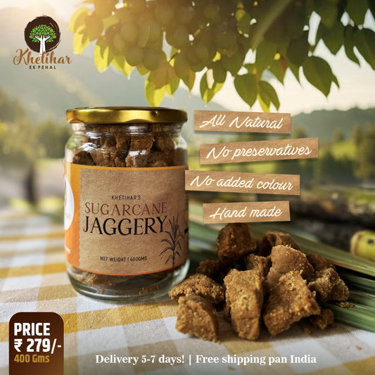 Natural Preservative Free Jaggery (400g)